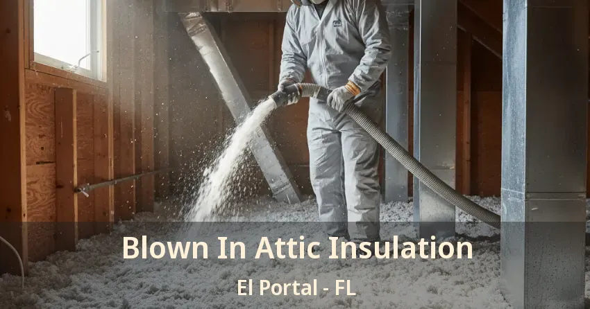 Blown In Attic Insulation El Portal - FL