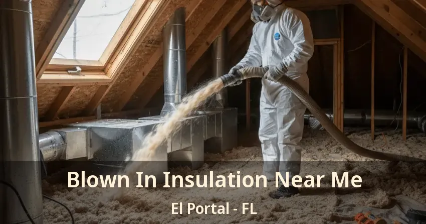 Blown In Insulation Near Me El Portal - FL