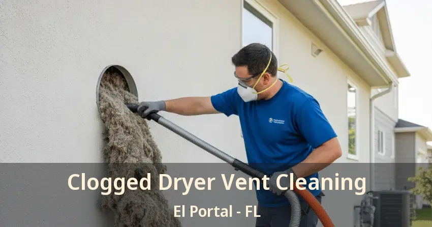 Clogged Dryer Vent Cleaning El Portal - FL Clogged Dryer Vent Cleaning El Portal - FL