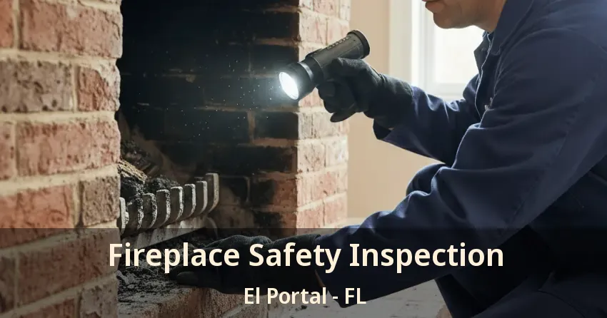 Fireplace Safety Inspection El Portal - FL