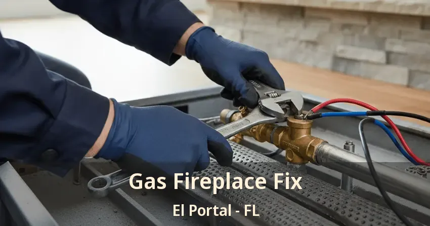 Gas Fireplace Fix El Portal - FL