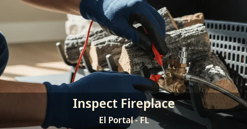 Inspect Fireplace El Portal - FL