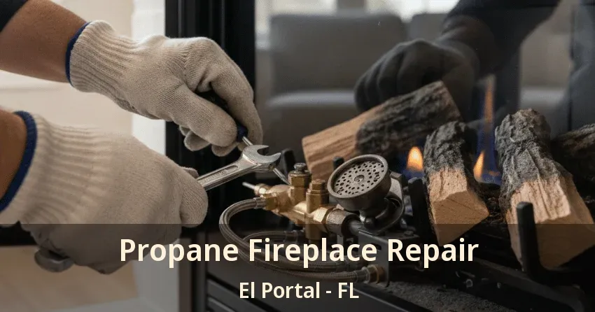 Propane Fireplace Repair El Portal - FL