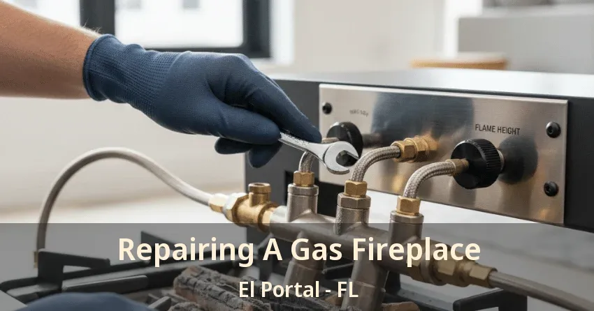 Repairing A Gas Fireplace El Portal - FL